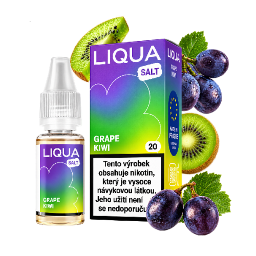 Liqua SALT Grape Kiwi 10 ml 10  mg