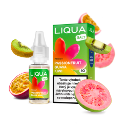 Liqua SALT Passionfruit Guava Kiwi 10 ml 10 mg Liqua SALT Passionfruit Guava Kiwi 10 ml 10 mg