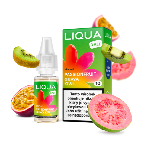 Liqua SALT Passionfruit Guava Kiwi 10 ml 10 mg Liqua SALT Passionfruit Guava Kiwi 10 ml 10 mg