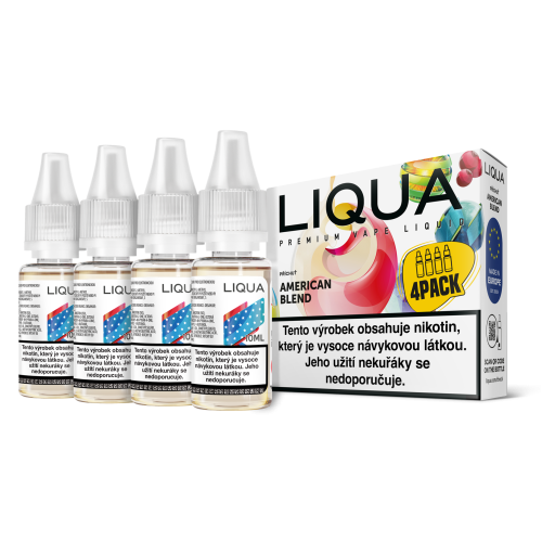 Ritchy Liqua Elements 4Pack American Blend 4 x 10 ml 12 mg
