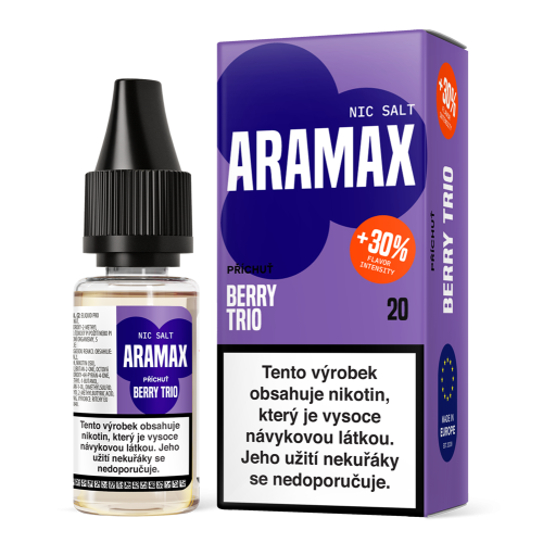 Aramax Salt Berry Trio 10 ml 20 mg Aramax Salt Berry Trio 10 ml 20 mg