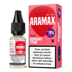 Aramax Salt Raspberry Straw 10 ml 10 mg Aramax Salt Raspberry Straw 10 ml 10 mg