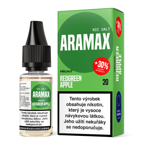 Aramax Salt RedGreen Apple 10 ml 10 mg