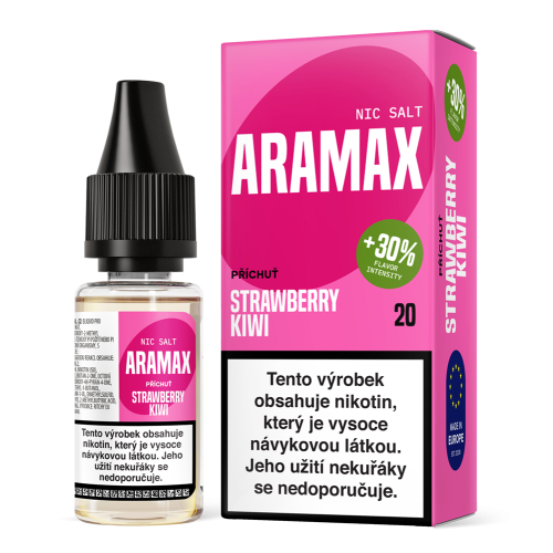 Aramax Salt Strawberry Kiwi 10 ml 10 mg Aramax Salt Strawberry Kiwi 10 ml 10 mg