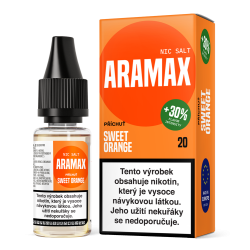 Aramax Salt Sweet Orange 10 ml 10 mg Aramax Salt Sweet Orange 10 ml 10 mg