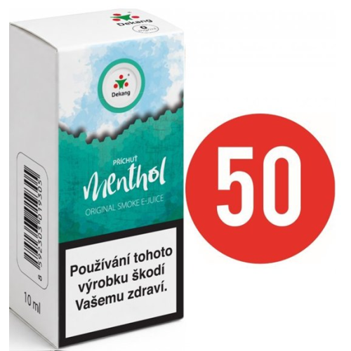 Dekang Fifty Menthol 10 ml 0 mg