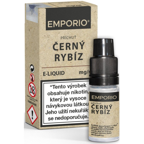 Imperia Emporio Černý rybíz 10 ml 18 mg