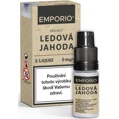 Imperia Emporio Ledová Jahoda 10 ml 0 mg