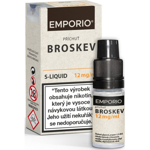 Emporio SALT Broskev 10ml 12mg