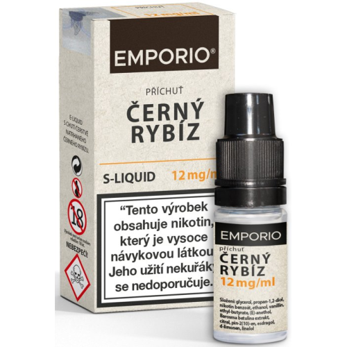 Emporio SALT Černý rybíz 10ml 12mg
