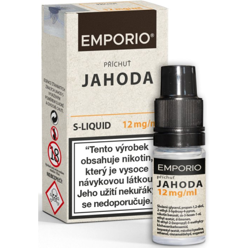 Emporio SALT Jahoda 10ml 12mg Emporio SALT Jahoda 10ml 12mg