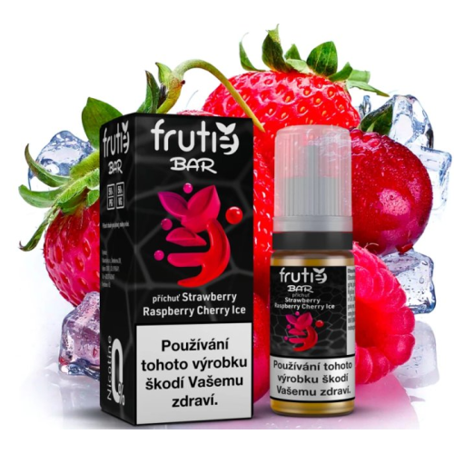 Frutie Bar Strawberry Raspberry Cherry Ice 10 ml 0 mg