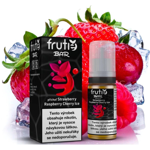 Frutie Bar Strawberry Raspberry Cherry Ice 10 ml 20 mg