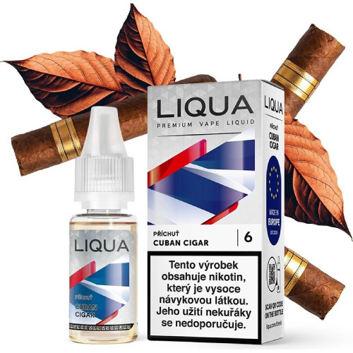 Ritchy Liqua Elements Cuban Cigar 10 ml 3 mg Ritchy Liqua Elements Cuban Cigar 10 ml 3 mg