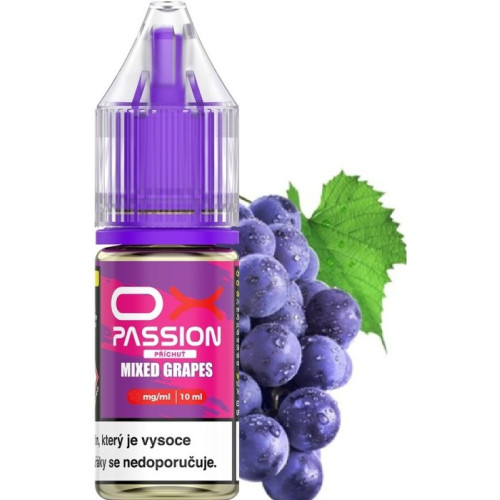 OXVA OX PASSION Salts Mixed Grapes 10 ml 10 mg OXVA OX PASSION Salts Mixed Grapes 10 ml 10 mg