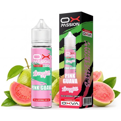 Příchuť OXVA OX PASSION S&V 10ml Pink Guava Příchuť OXVA OX PASSION S&V 10ml Pink Guava
