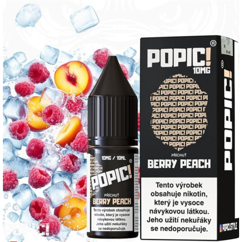 POPIČ! Berry Peach 10 ml 10 mg POPIČ! Berry Peach 10 ml 10 mg