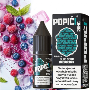 POPIČ! Blue Sour Raspberry 10 ml 20 mg POPIČ! Blue Sour Raspberry 10 ml 20 mg