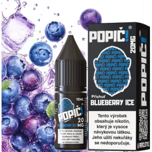POPIČ! Blueberry Ice 10 ml 20 mg POPIČ! Blueberry Ice 10 ml 20 mg