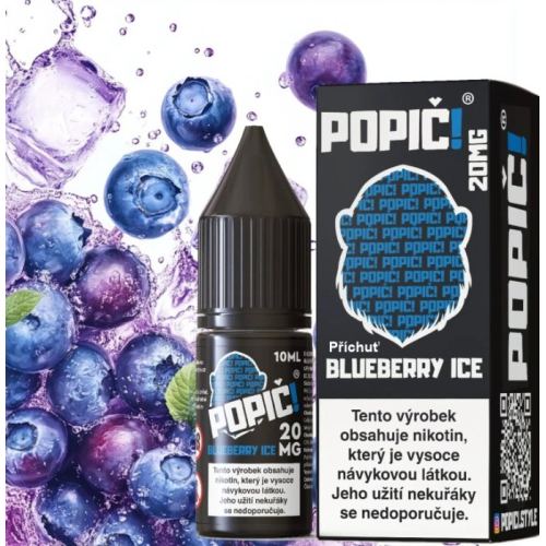 POPIČ! Blueberry Ice 10 ml 20 mg