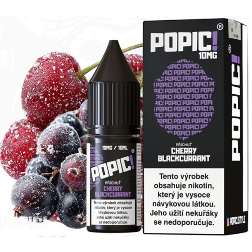 POPIČ! Cherry Blackcurrant 10 ml 10 mg