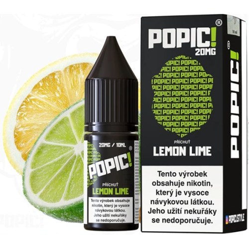 POPIČ! Lemon Lime 10 ml 20 mg