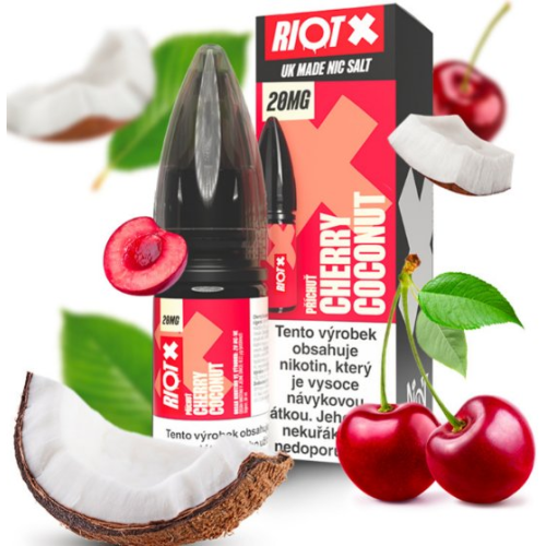 RIOT X Salt Cherry Coconut 10 ml 20 mg