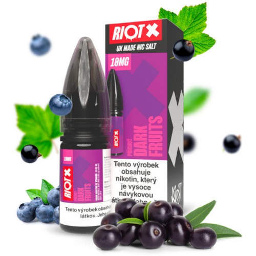 RIOT X Salt Dark Fruits 10 ml 10 mg