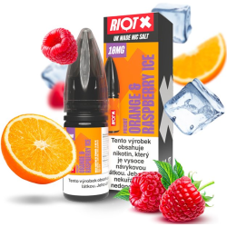 RIOT X Salt Orange & Raspberry Ice 10 ml 10 mg
