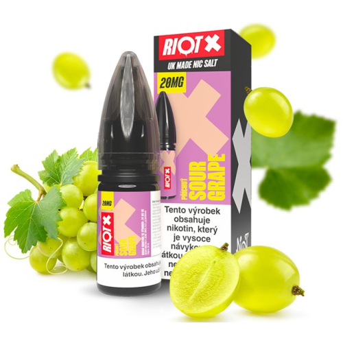 RIOT X Salt Sour Grape 10 ml 10 mg