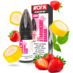 RIOT X Salt Strawberry Banana 10 ml 20 mg