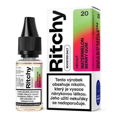 Ritchy Salt Watermelon Berry Gum 10 ml 10 mg Ritchy Salt Watermelon Berry Gum 10 ml 10 mg