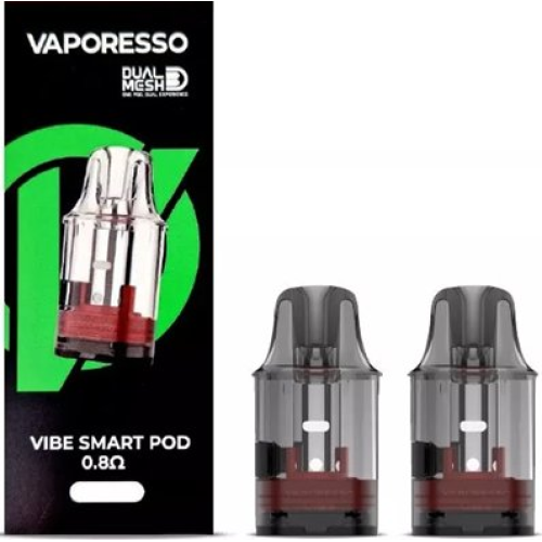 Vaporesso VIBE Pod cartridge 2 ml 0,8 ohm 2 ks