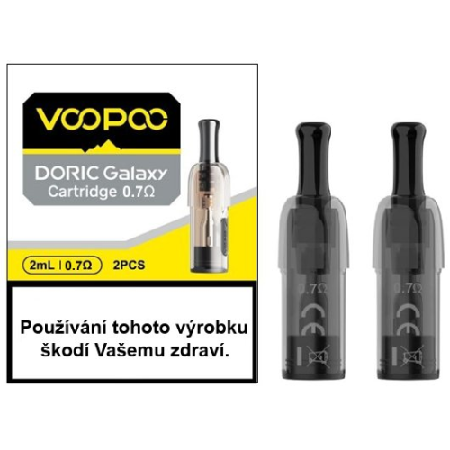 VOOPOO DORIC Galaxy cartridge 0,7 ohm 2 ml 2 ks