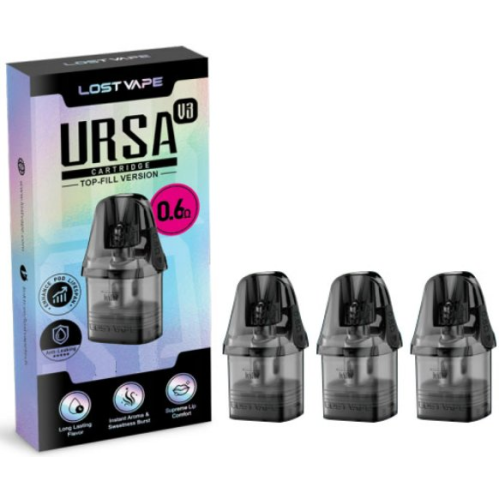 Lost Vape Ursa Pod V3 cartridge 0,6 ohm 2 ml 3 ks