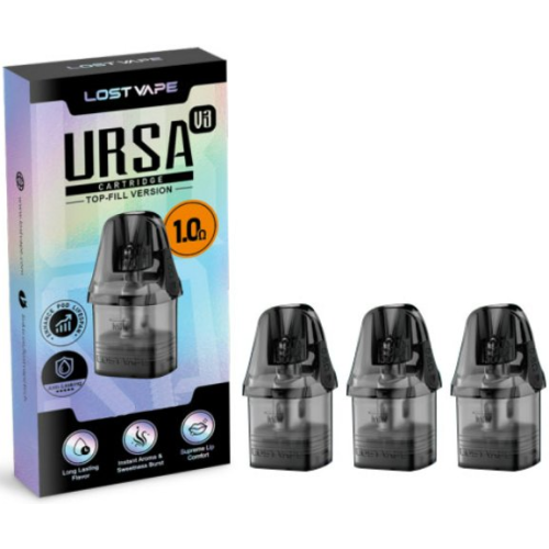 Lost Vape Ursa Pod V3 cartridge 1 ohm 2 ml 3 ks