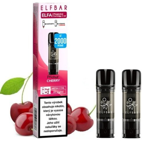 Elf Bar ELFA cartridge 2 ks Cherry 20 mg