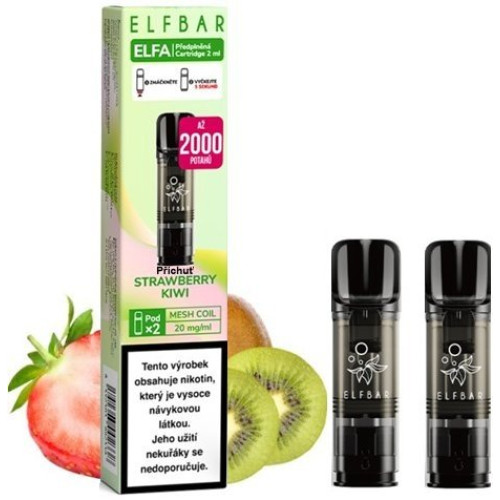 Elf Bar ELFA cartridge 2 ks Strawberry Kiwi 20 mg
