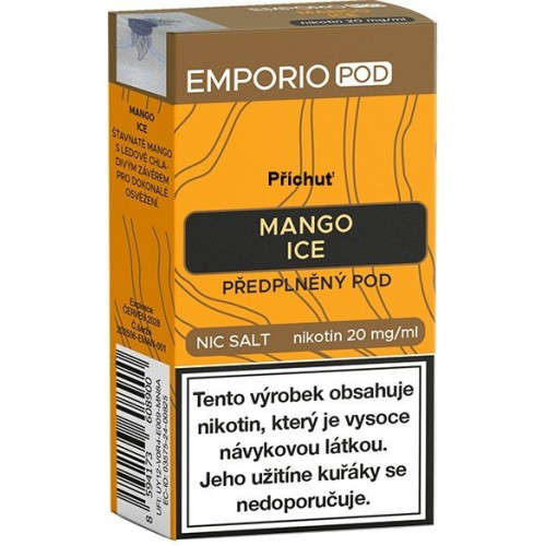 EMPORIO POD cartridge Mango Ice 20 mg 1 ks