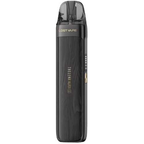 Lost Vape Thelema Aura S Pod sada 1600 mAh Wooden Black Lost Vape Thelema Aura S Pod sada 1600 mAh Wooden Black